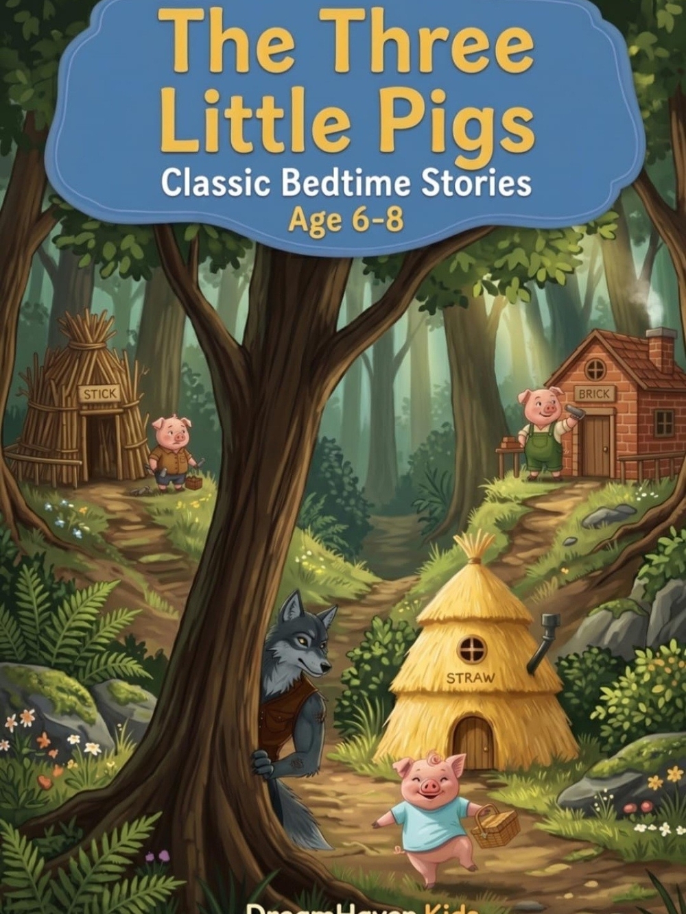 Classic Bedtime Stories - The Three Little Pigs: Classic Short Stories About
